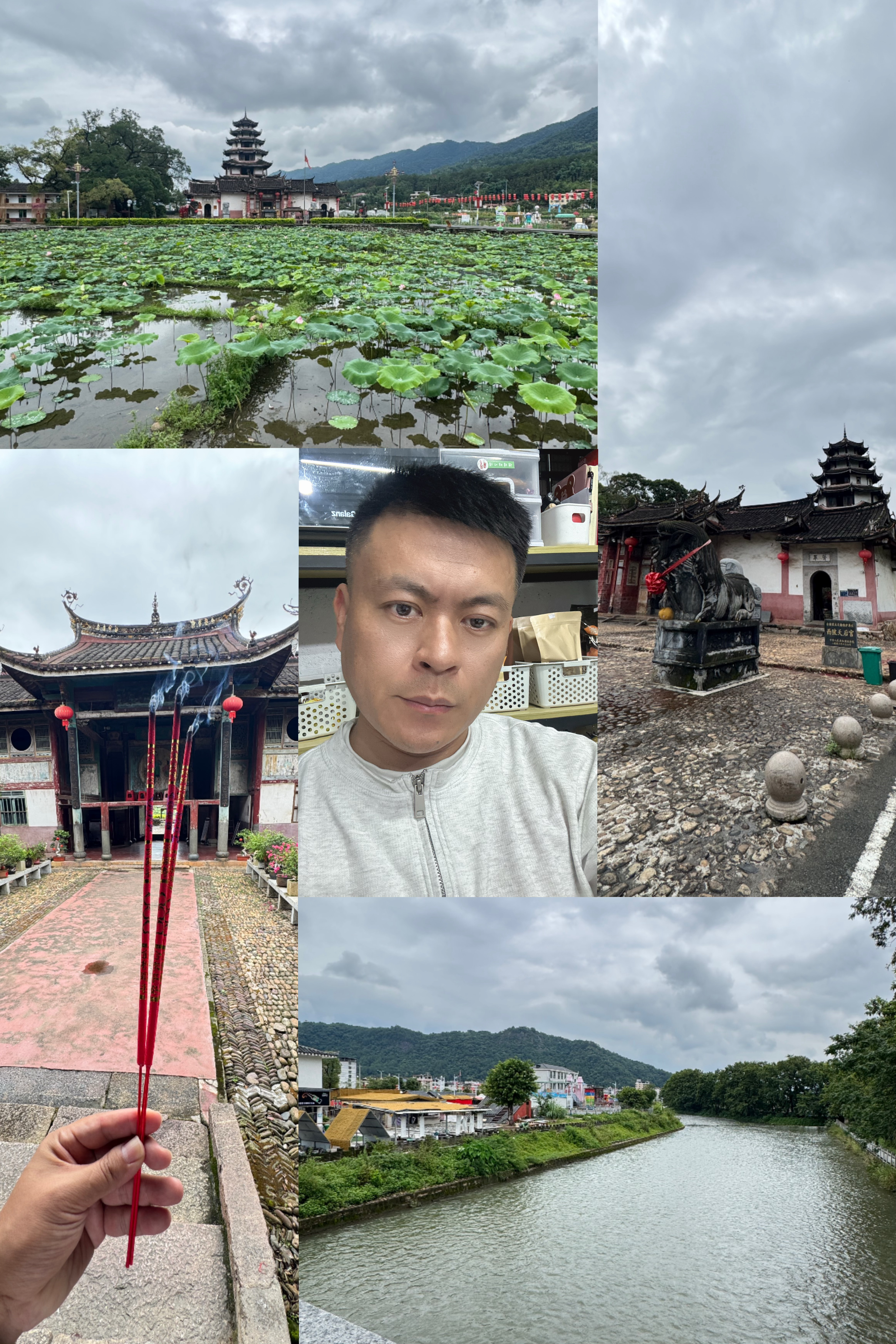 头发也剪了，天后娘娘也进香了，下周来个反弹修复吧～！ 