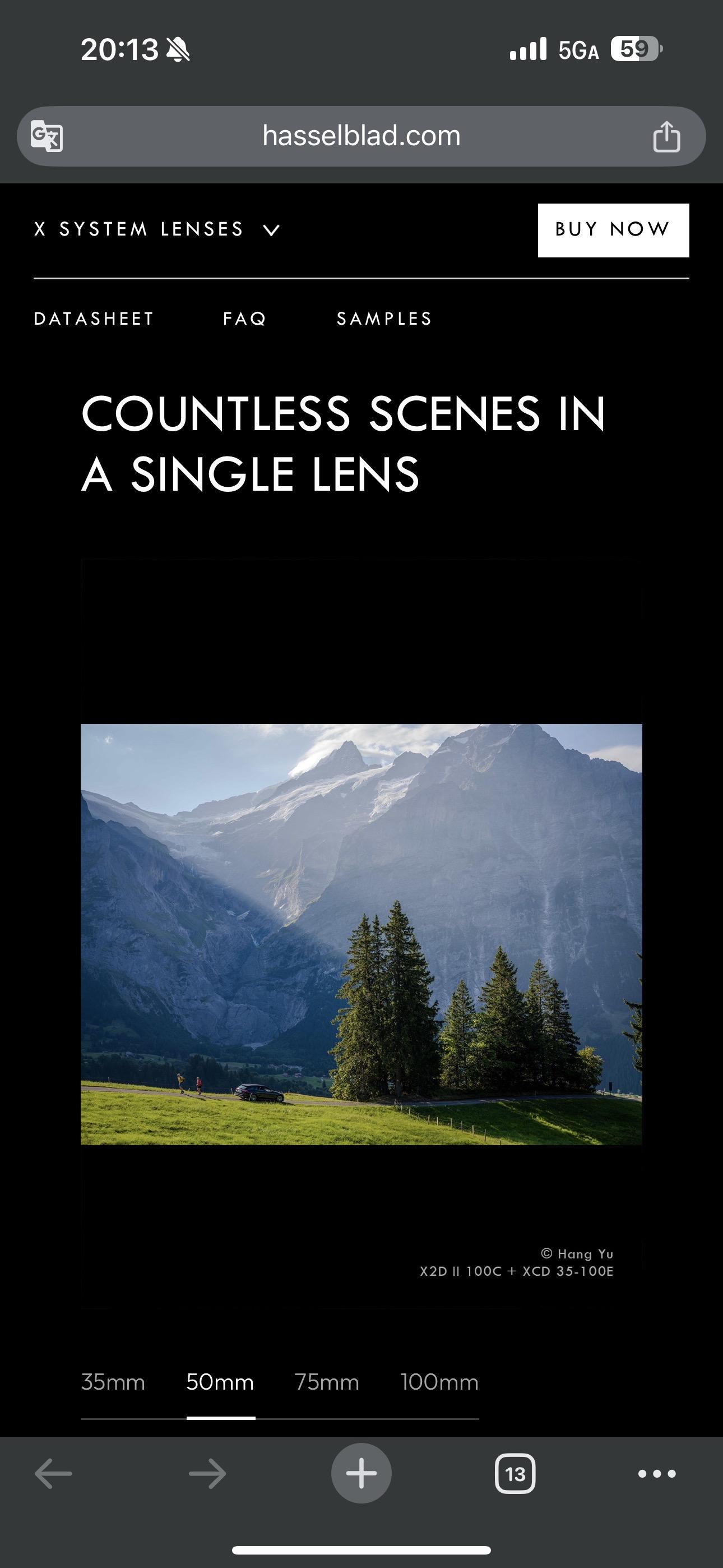 摄影师圆梦❤️ 哈苏X2D2全球🌐样图 作品入选了全球哈苏大师样片库...