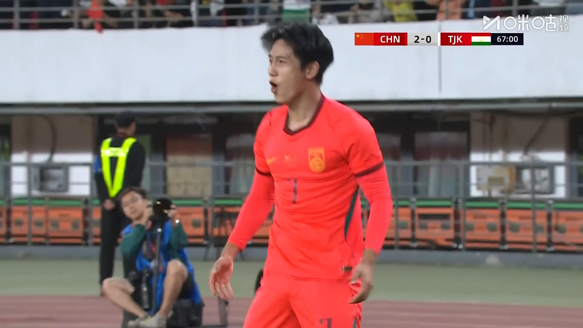 #U23国足两连胜##U23国足3比0塔吉克斯坦U23# 北京时间6月9日19:
