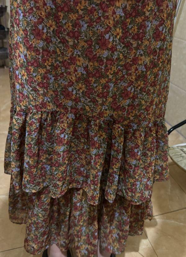 52441
【求助】求助 这个月要出去玩 有个半身裙 但不知道搭配什么样的上衣 