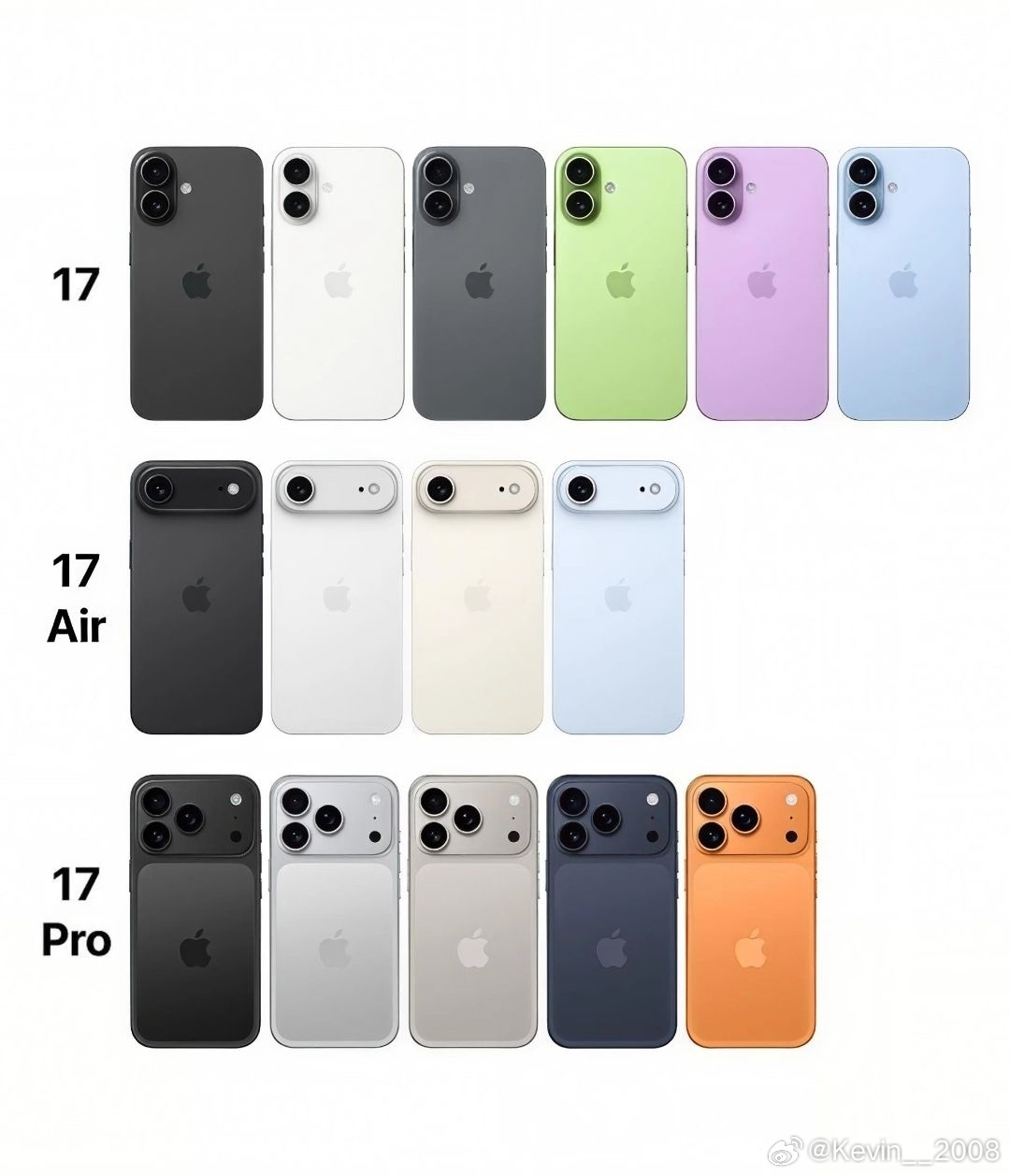 今晚iPhone17全系列就要发布了大家会打算入手哪一款？ ​​​