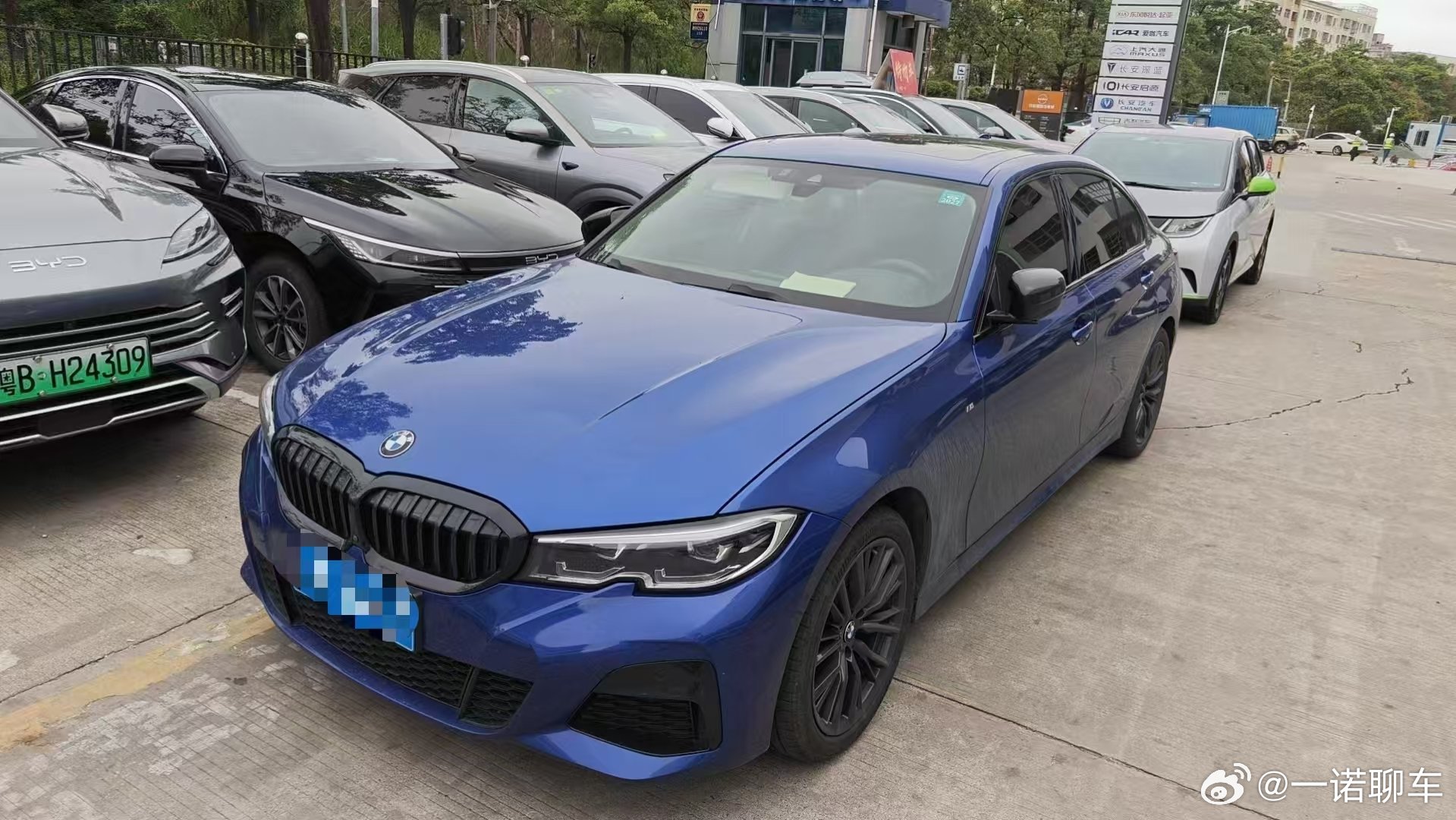 最新拿下一台20款325li耀夜 19年12月上牌一手车 12.5万公里 全车只