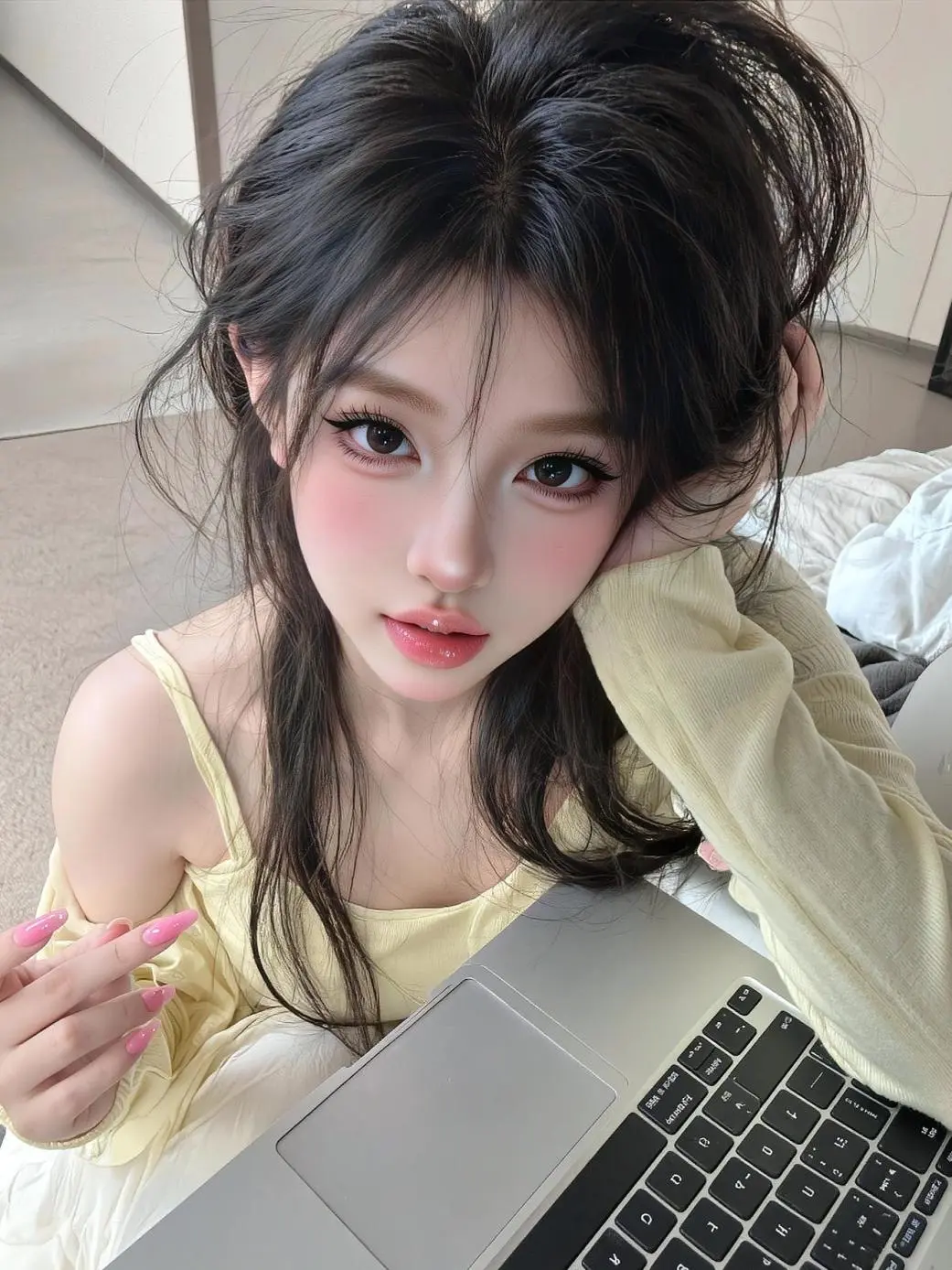 ai创作 AI慵懒生活照 ai创作 玩法合伙人计划 我在拍特效