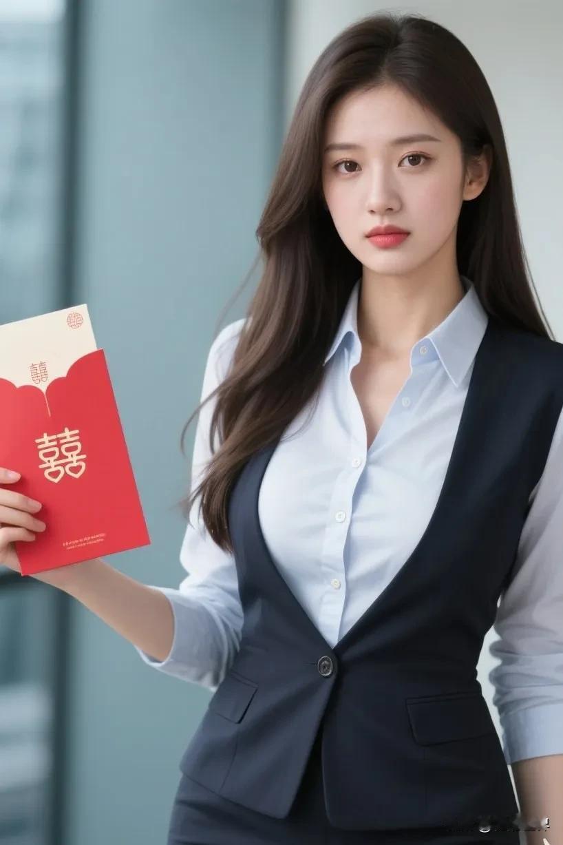 同事结婚送礼100少吗？
别的部门同事结婚满公司发请帖
站在前台打卡处
见人就发