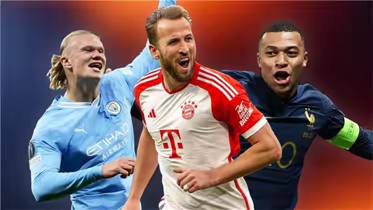 年度全球射手榜出炉：姆巴佩55球领跑，梅罗稳居前102024年度全球射手榜正式揭