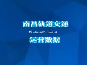 【英雄城交通•地铁 | 重磅发布！2026年4月南昌轨道交通数据公布】南昌稳中求