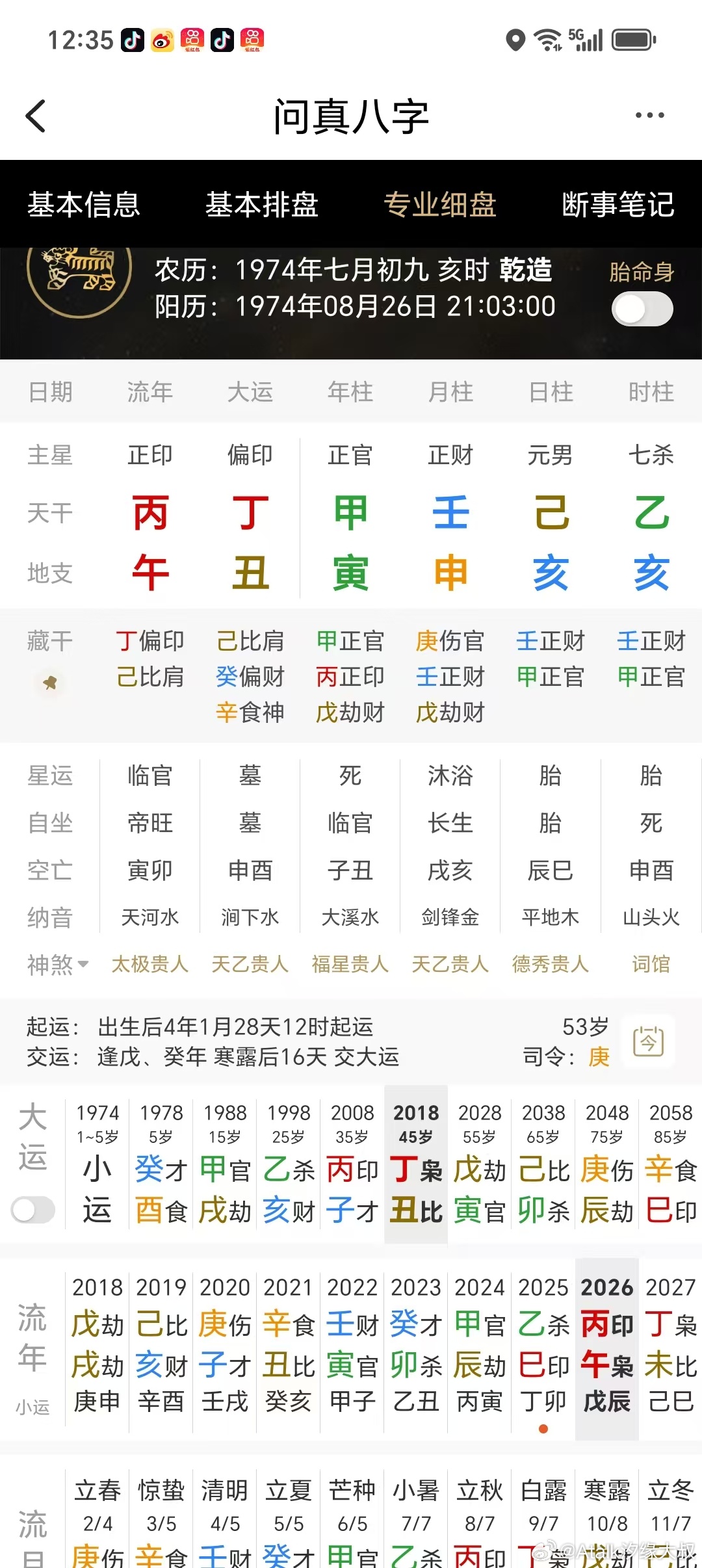 黄渤的事业运怎么有些趋弱了？黄渤，1974年8月26日出生于山东省青岛市，推测其