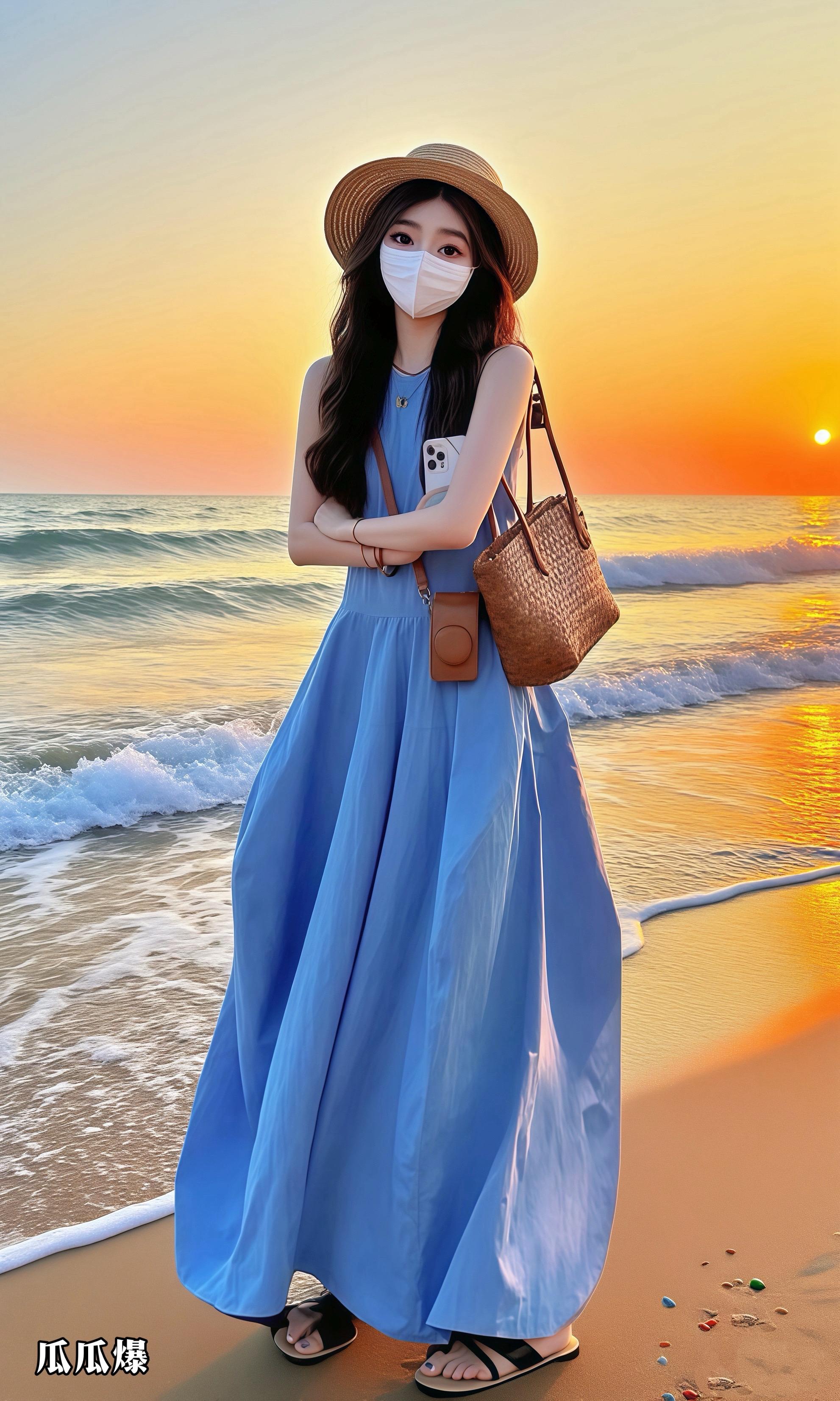 夏季干净风穿搭 夏日穿搭小心机  温柔穿搭  美不美你说了算  小清新穿搭