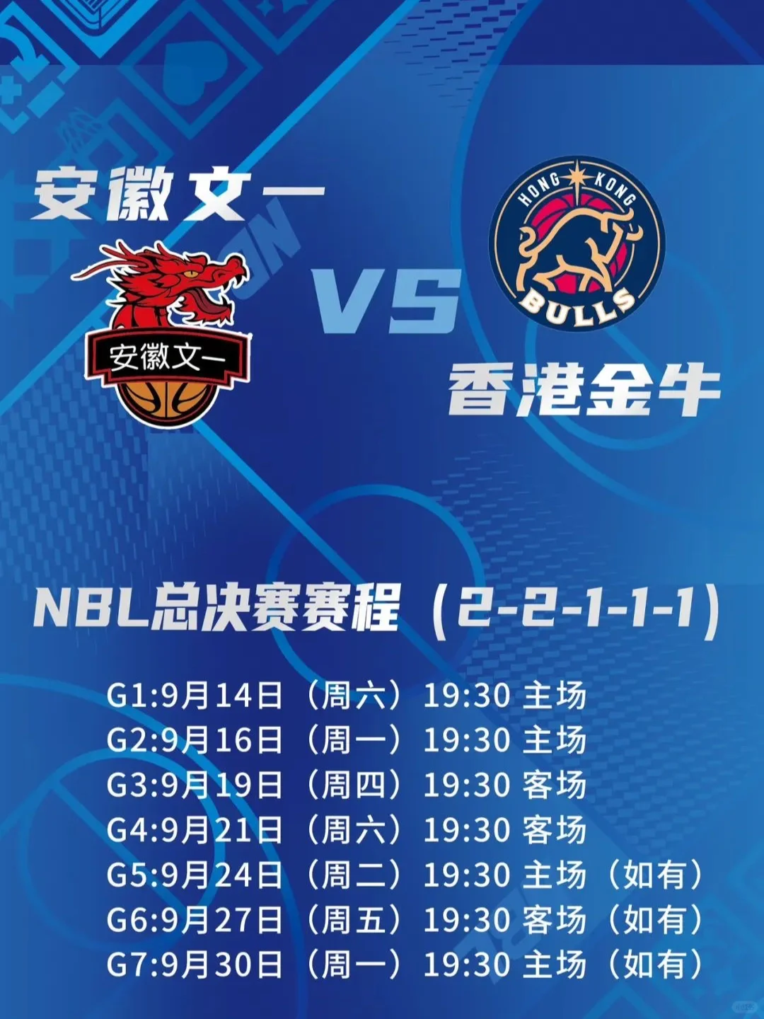 2024年NBL总决赛，安徽文一VS香港金牛🏀