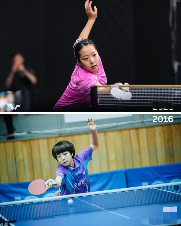 ITTF展示樊振东 孙颖莎 申裕斌 杜达 早田希娜 斯佐科斯等十年前后的照片——