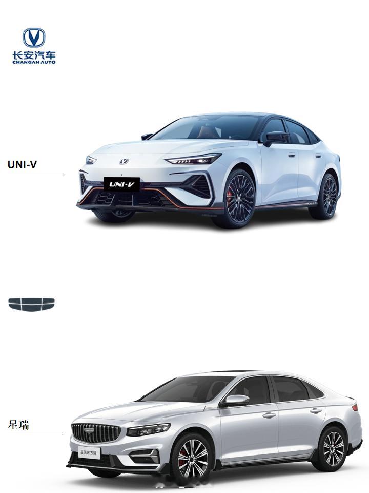 第三代长安UNI-V吉利星瑞 两款推荐的国产A级油车：长安UNI-V & 吉利星