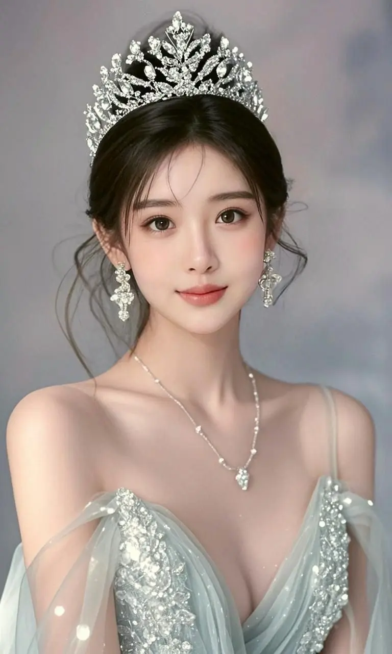 AI冠冕佳人 原来ai写真可以这么美 人生总得有一套ai写真吧 谁拍谁...
