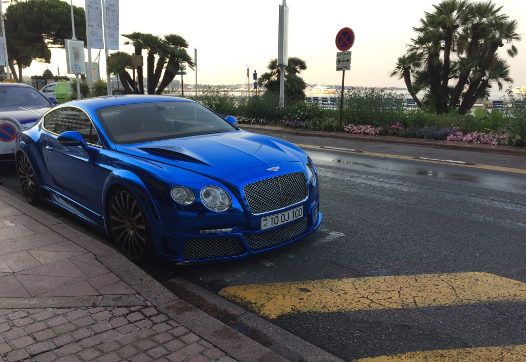 电镀蓝宾利Continental GT Speed 2012 GTX Editi