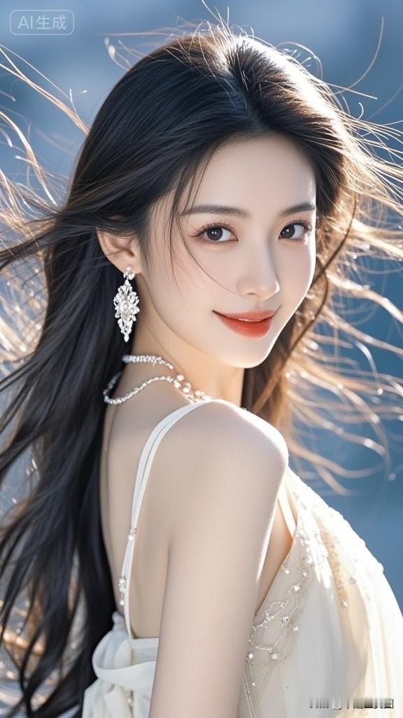 优雅气质，温柔微笑，时尚穿搭，魅力四射！