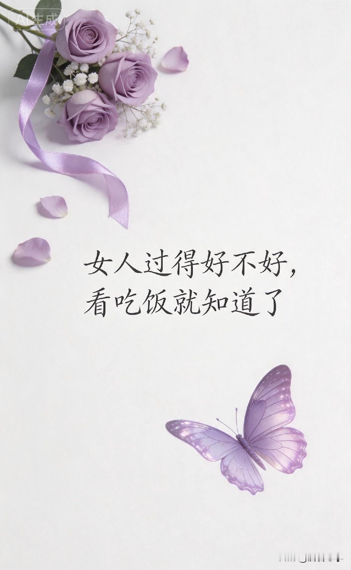 女人过得好不好，看吃饭就知道了

你有没有发现，一个女人过得好不好，不用看她的包