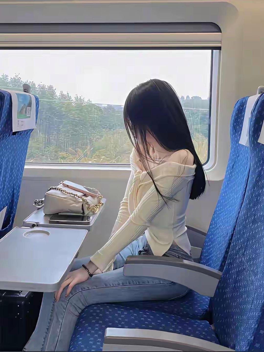 又是高铁遇到的，绝！