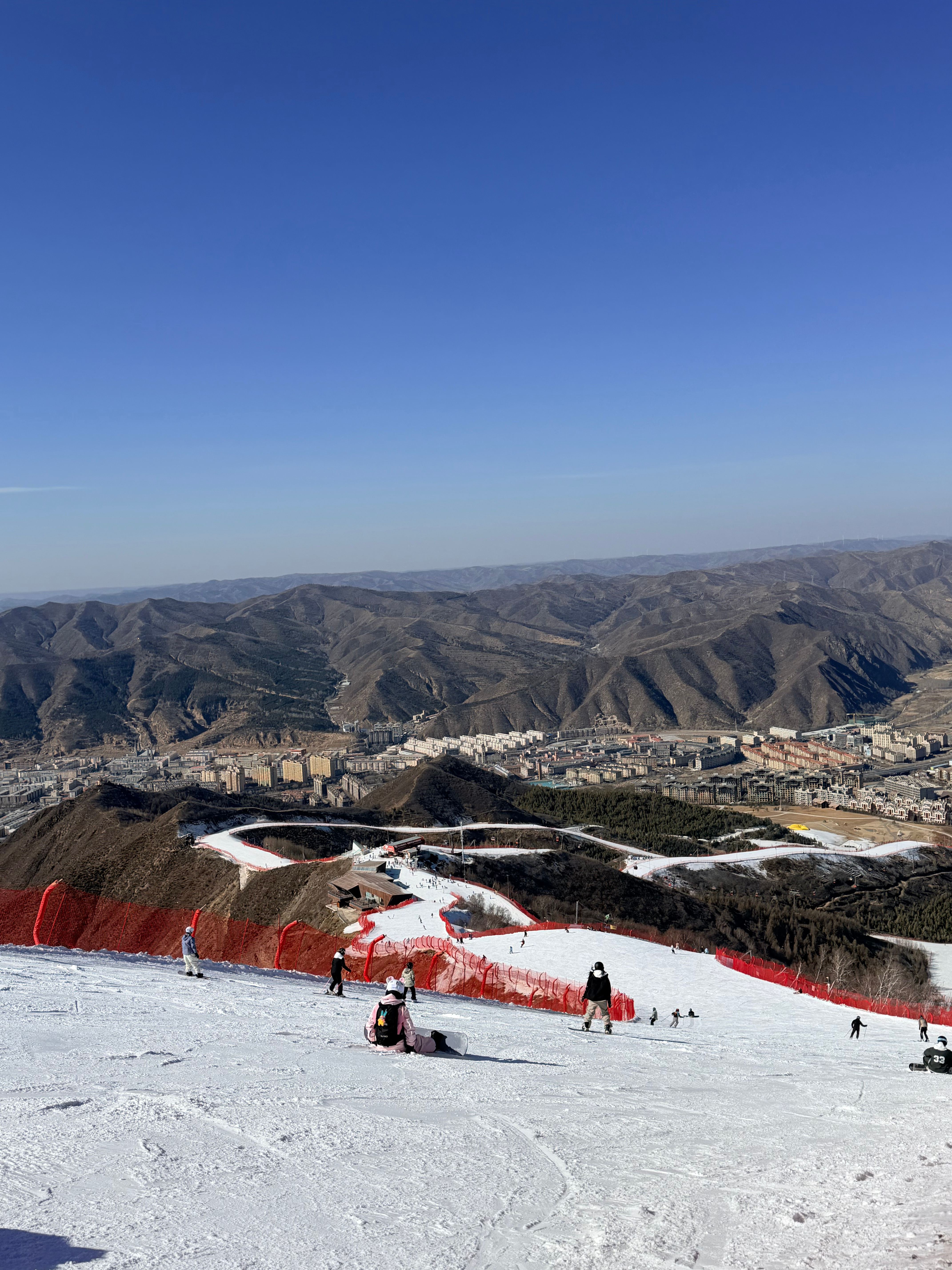 无限进步滑雪我的日常plog 张家口·富龙滑雪场山地车速降道入口L1缆车下站
