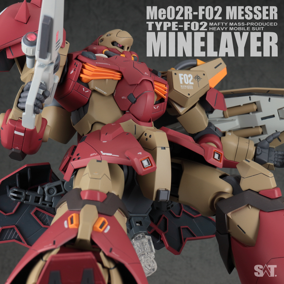 HGUC梅萨F02型布雷装备（by SAT）高达模型高达模型