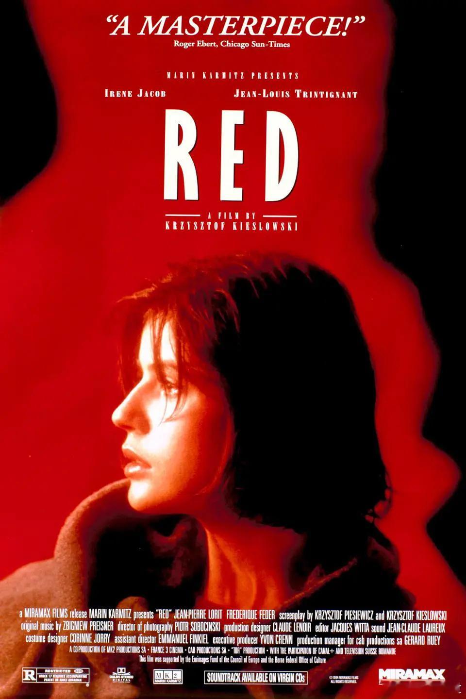31年前的今天，《蓝白红三部曲之红》在戛纳电影节首映。 ​ ​​​