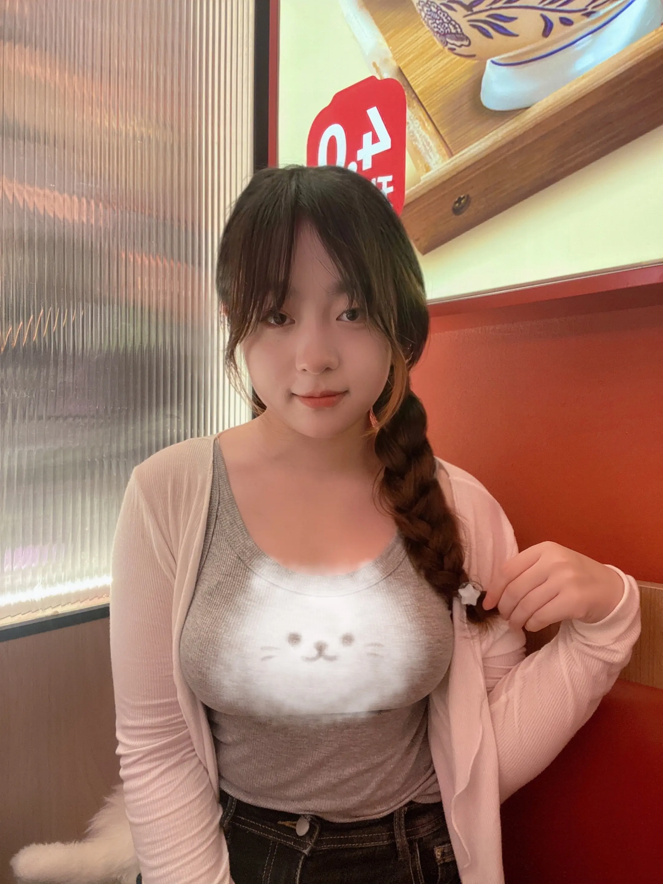 为了你我吃香菜都行 但吃苦不行。