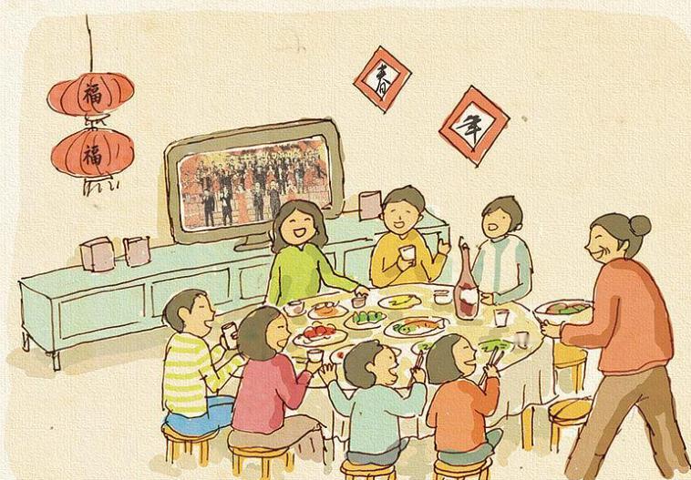 除夕夜合家团聚，大家围坐在一起守岁，辞旧迎新，彻夜不睡。那古人是否也有守岁的习俗