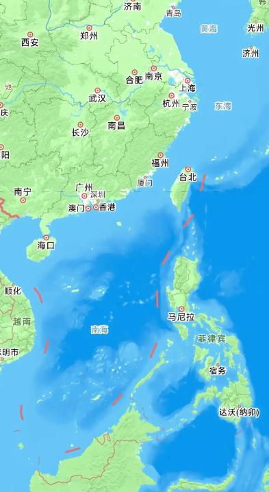 万万没想到！日菲偷偷抱团私下磋商台海东侧海域划界闹剧一出，大家翻看高德地图才看清