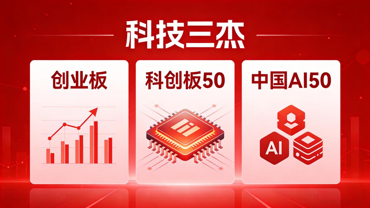 科技主导，满盘皆活！

昨天科技三杰领涨，全市场超4500股录得上涨；
今天继续