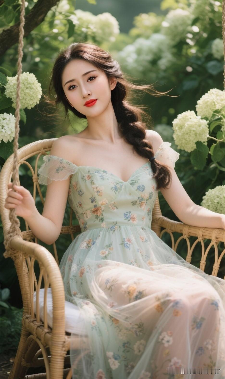 🌷浅春氛围感穿搭｜温柔碎花长裙，一整个把春天穿在身上！    什么样的穿搭可以