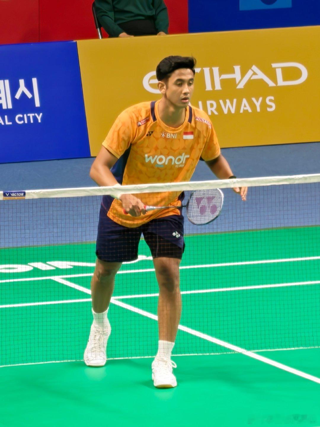 法汉🇮🇩 21-18 🇮🇩乔纳坦VICTOR韩国羽毛球公开赛 ​​​