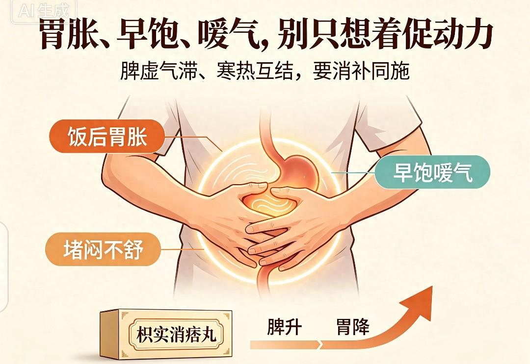 一个被低估的中成药：堪称消化科的 “莫沙必利”，消胀除痞胀
作品声明：内容仅供参