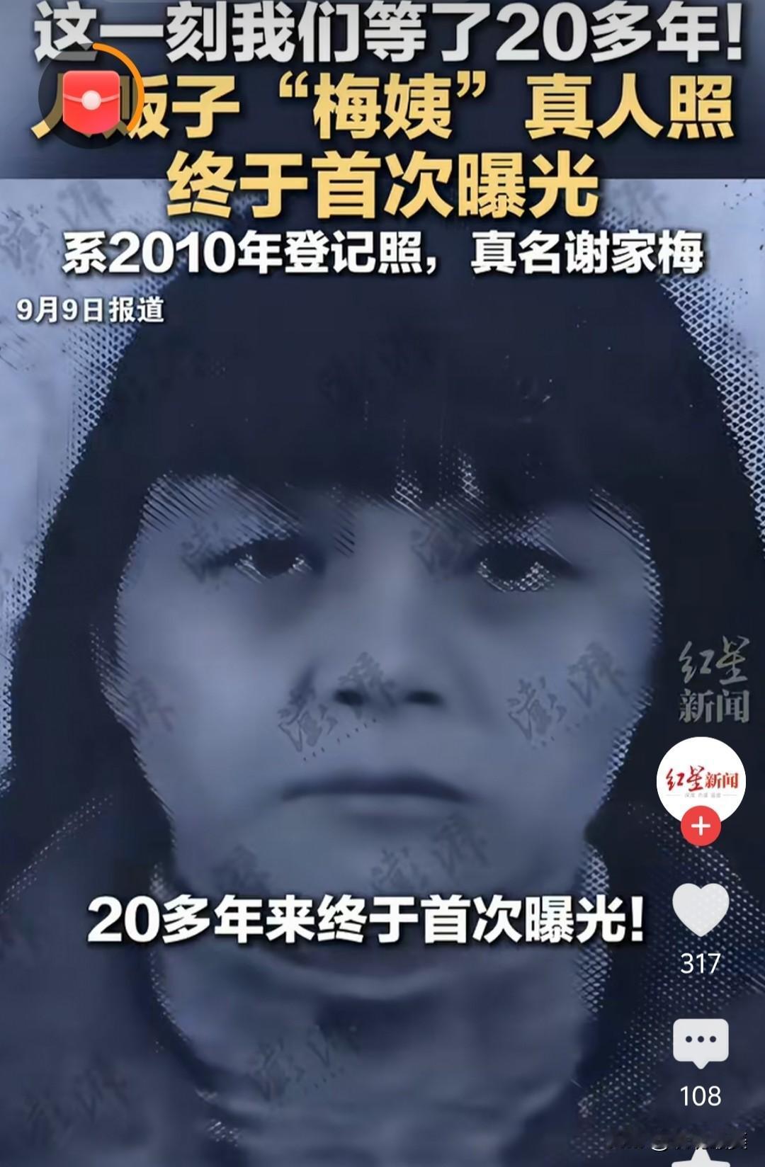原来是我们错了，
这个人才是真正的人贩子“梅姨”！
梅姨之所以能隐藏多年是有原因