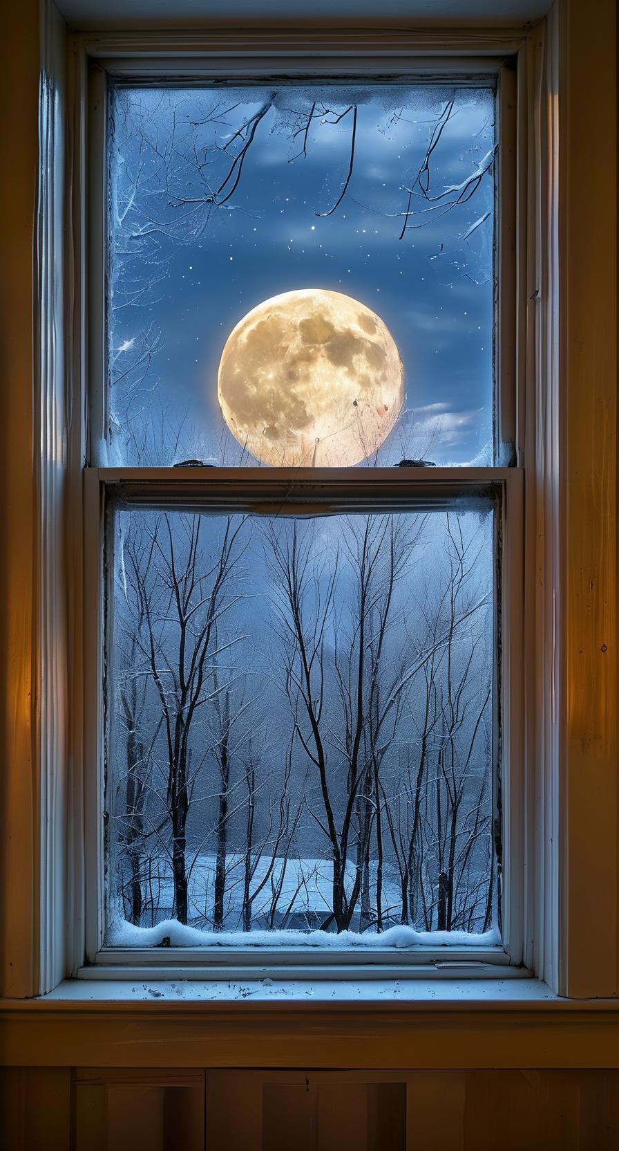 你最喜欢哪一首描写月亮的古诗词窗前明月光，疑是地上霜。举头望明月，低头思故乡。