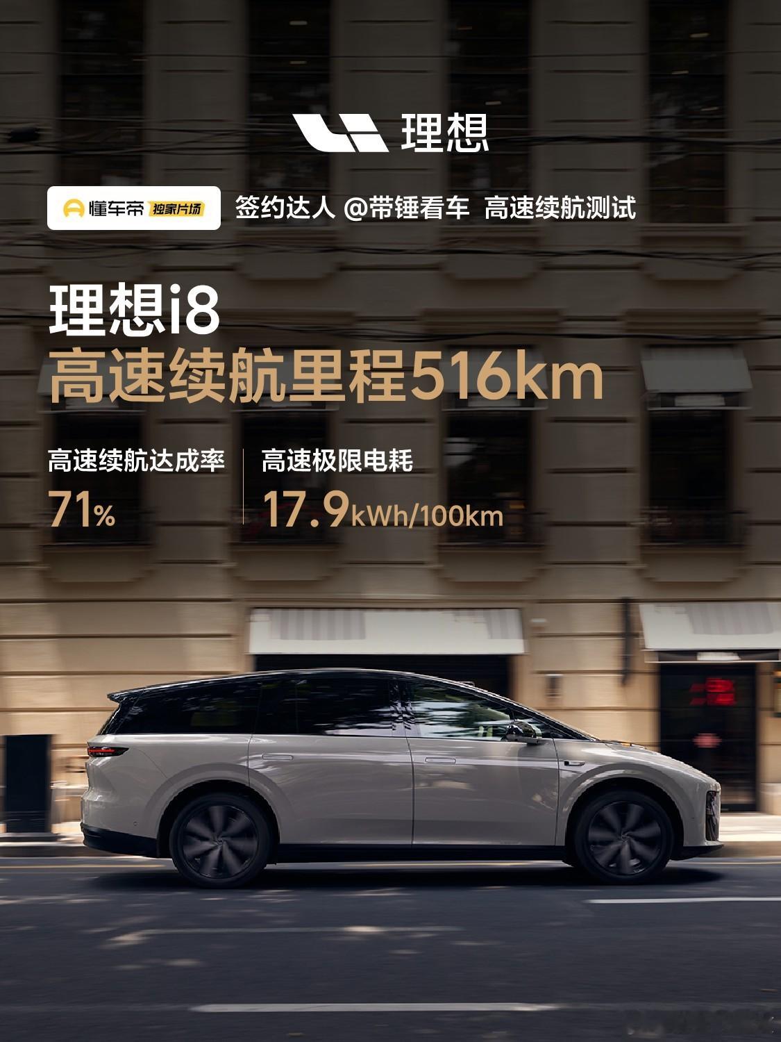 来看看理想i8在三大垂媒及专业媒体的四次续航测试成绩：👉汽车之家北京五环挑战续