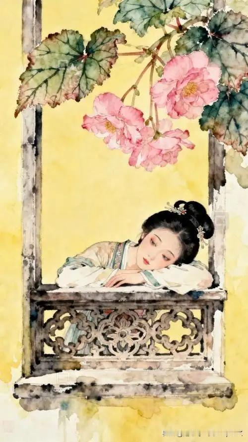 《午窗偶成·其二》
——清•黄景仁
绕篱红遍雁来红，
翘立鸡冠也自雄。
祇有断肠