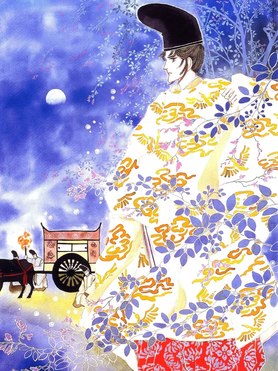 盛夏壁纸大放送动漫仲夏狂欢季《源氏物语》|物哀美学+宫廷幻梦 