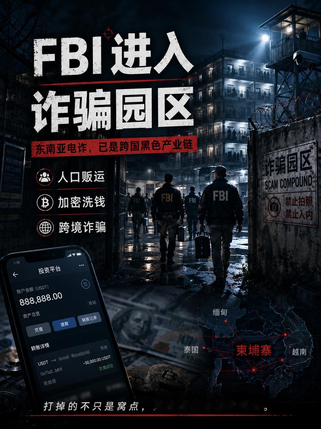 近年来，东南亚诈骗园区逐渐从零散的诈骗团伙，发展成跨国运作的犯罪产业链。诈骗、人