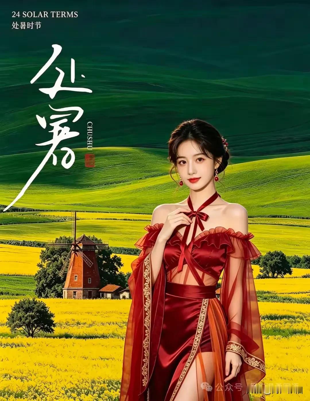 《采桑子·出伏》
（2026.8.23）

炎威渐敛风初软，
暑气将收。
暑气将