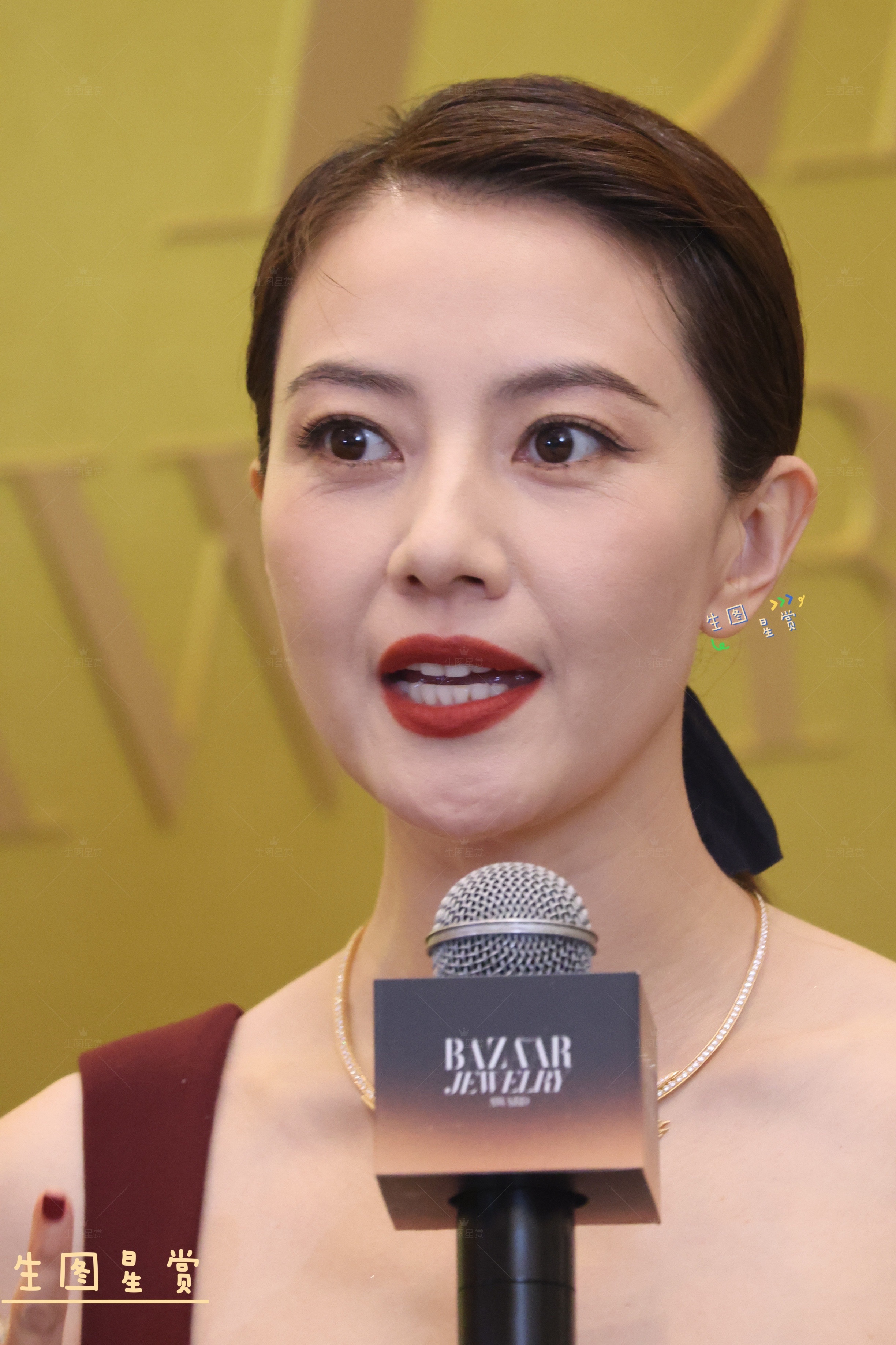 高圆圆芭莎珠宝盛典生图好惊艳眼里有光，赏心悦目💋 时尚芭莎珠宝年度盛典