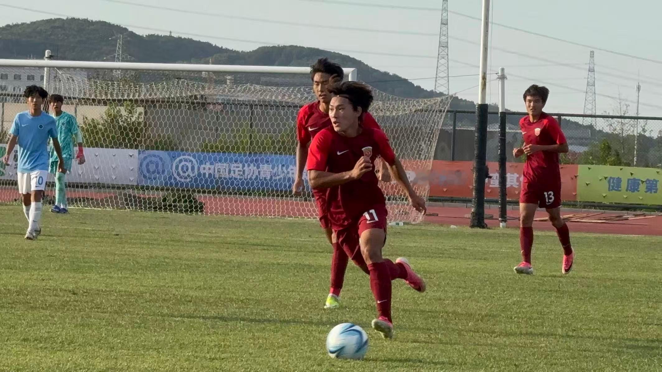 昨天下午，2026年第五届中国青少年足球男子高中年龄段U17组全国总决赛第三阶段