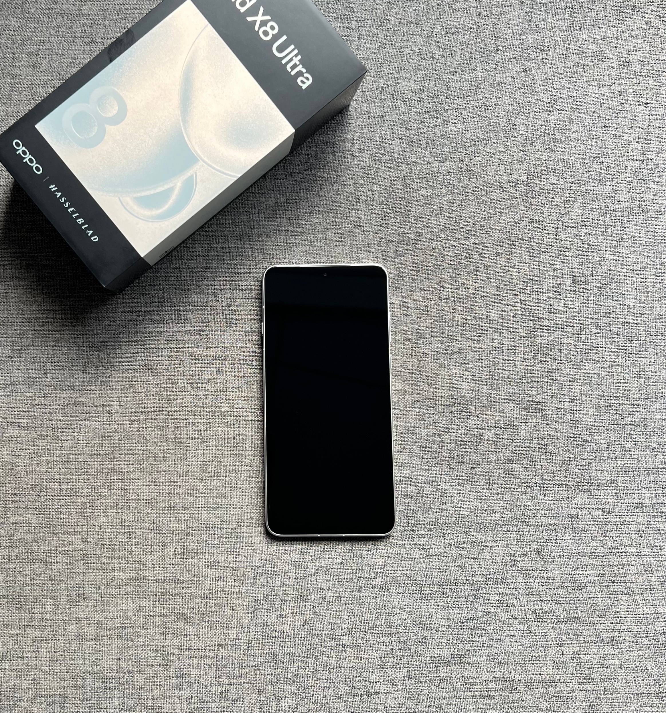 OPPO Find X8 Ultra 16+512G 月光白，99新全套，🔋效