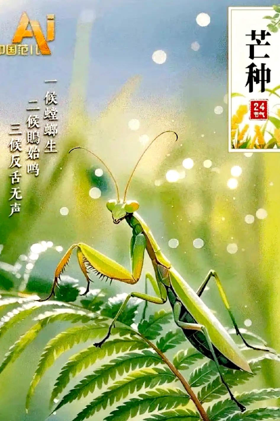 【原创作品】
 七律·芒种即事
     文/张和平

薰风一夜熟平田，万顷金波