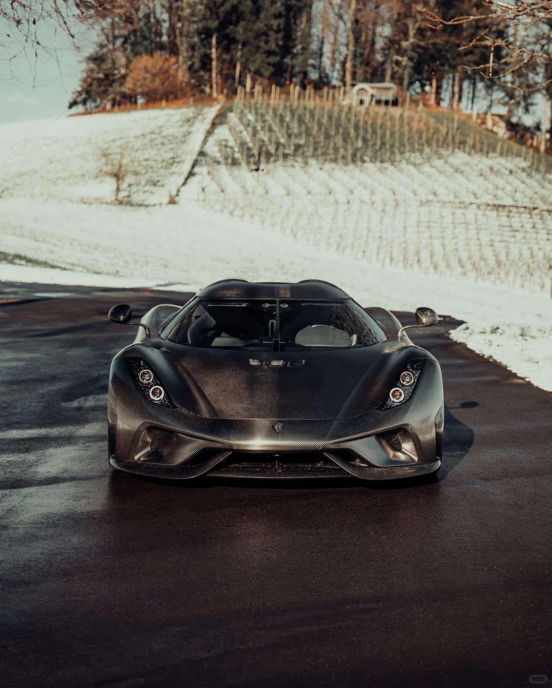 Koenigsegg Regera，想去看雪了绝美车片