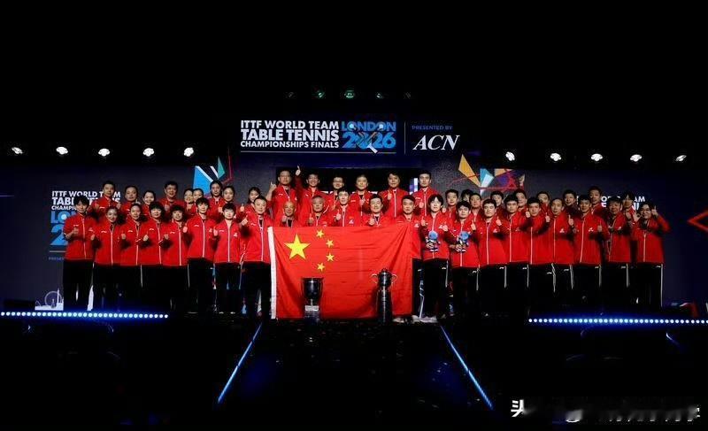 国乒男女团世乒赛双双夺冠，双喜临门
1、女团冠军🏆：孙颖莎、王曼昱、陈幸同、蒯