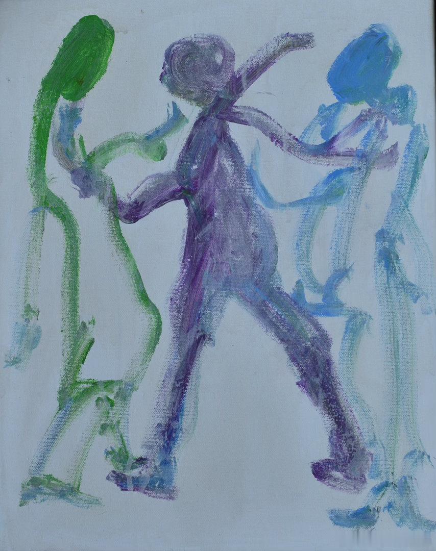 摄影人  王鹭佳：2021油画作品。油画王鹭佳