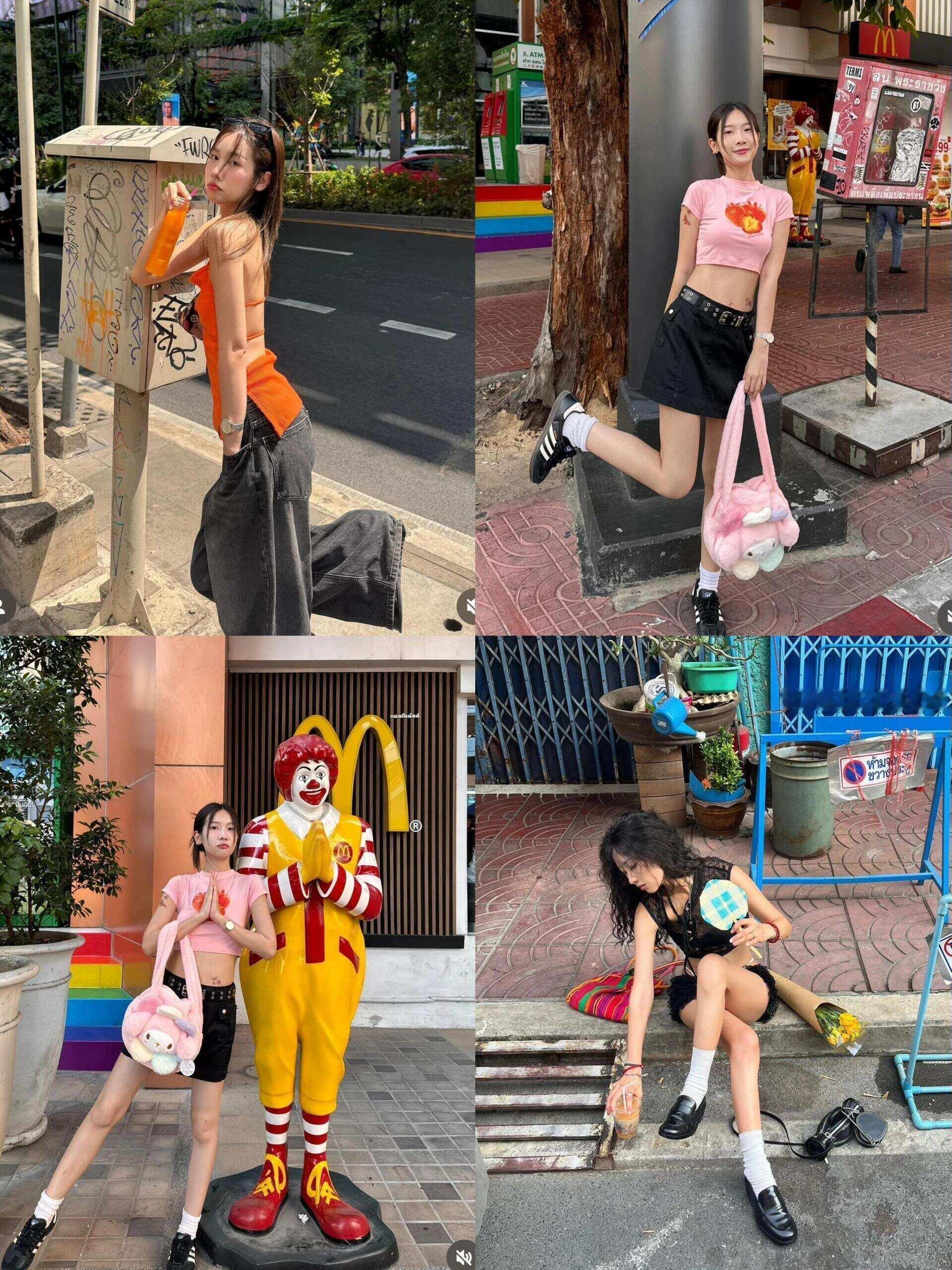 存一些街边City walk拍照姿势📸包出片✅❗ 