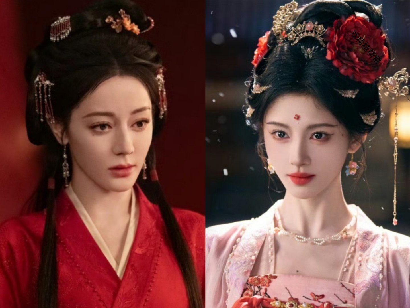 网传鞠婧祎《月鳞绮纪》酷VS迪丽热巴《白日提灯》鹅 新剧对打 