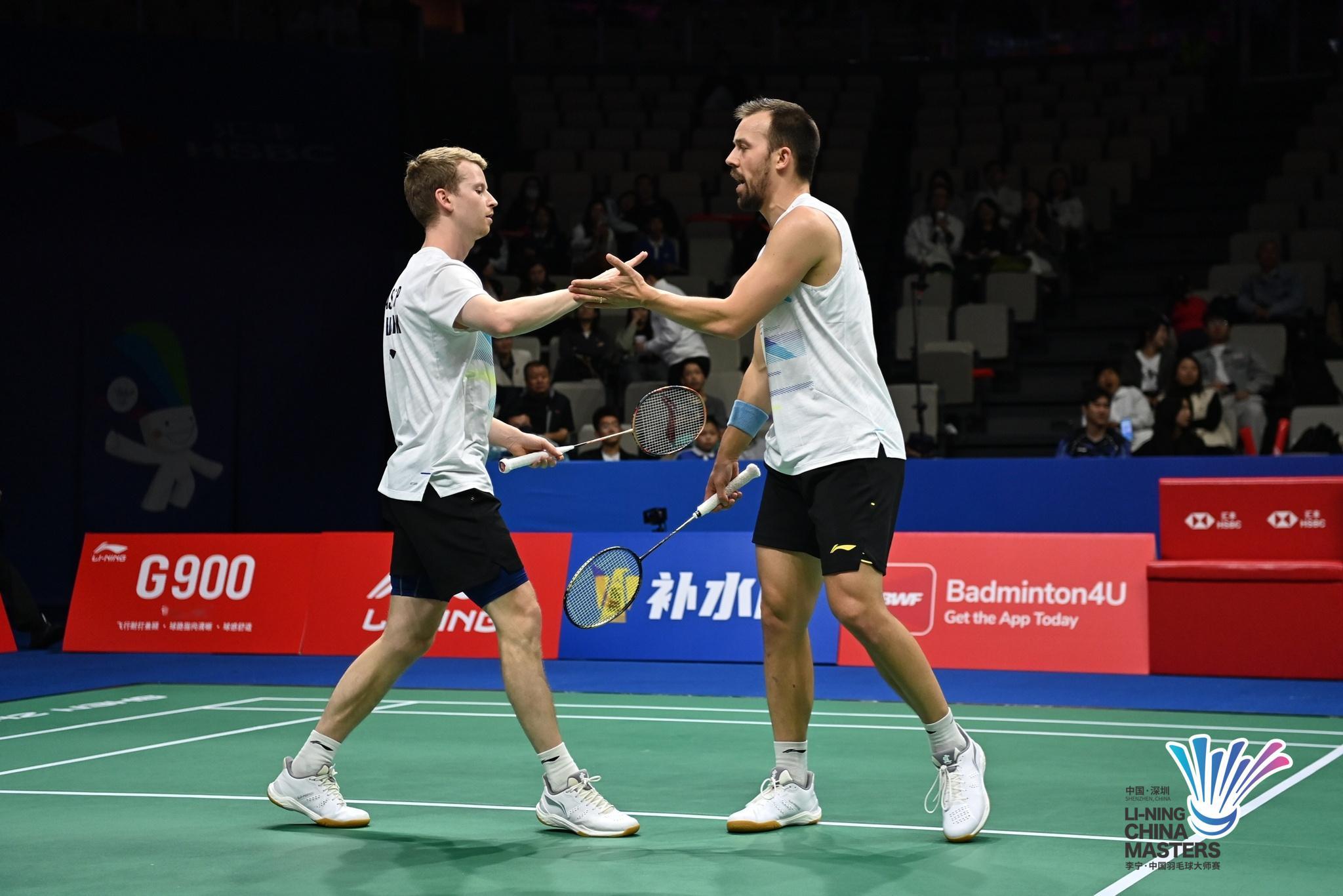 阿斯特鲁普/安德斯🇩🇰 21-15、21-13 邱相榤/王齐麟下轮：阿斯特鲁
