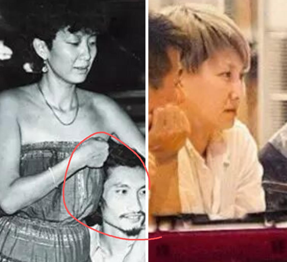 徐克身边的乐乐像年轻施南生？

施南生走后，徐克与助理乐乐的旧闻再次被翻出，两张
