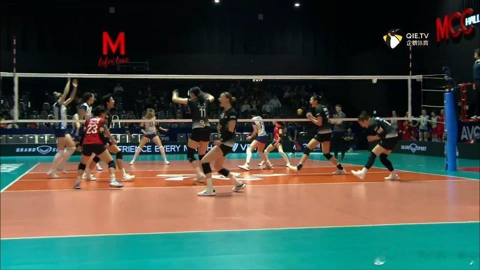 【女排亚冠】 🇨🇳北京北冰洋女排连扳两局2–1领先 🇰🇿哲特苏。女排国际