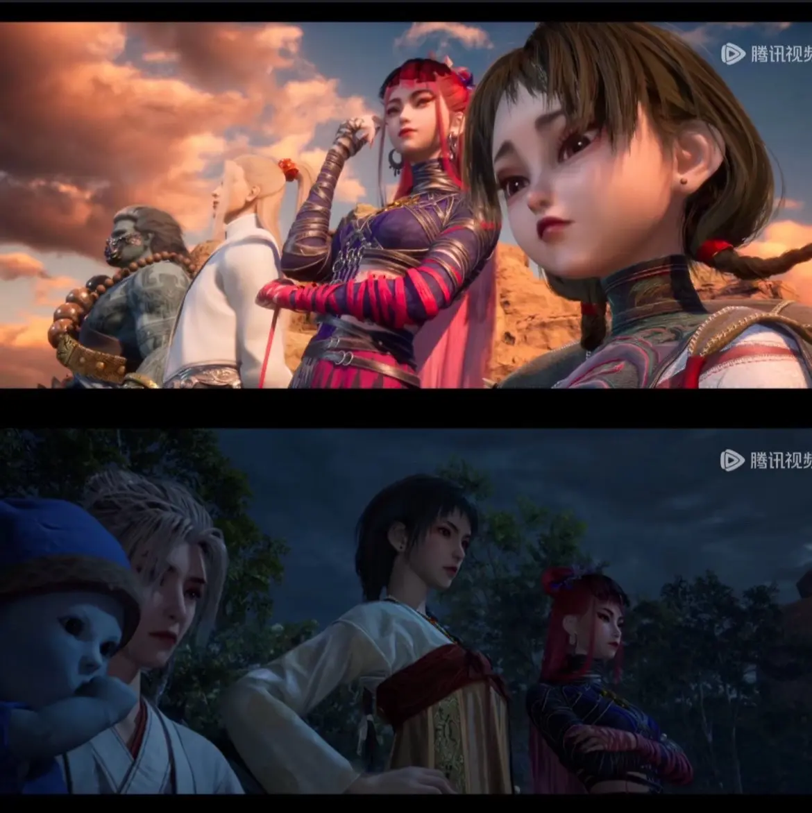 小时候和长大后的对比，旱魃吃啥长的那么威猛